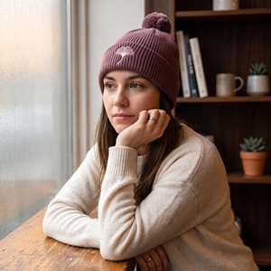 DUMELA INTERNATIONAL Unisex <b>Beanie</b> Hat 100% Acrylic Cuffed <b>Green</b> Embroidered Casual Winter Warm Adult Daily Outdoor Street Style - Product Image 4