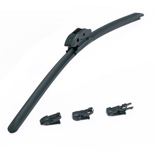 Spazzole tergicristallo universali da 21 pollici (53 cm) in gomma a bassa rumorosità con 4 clip di ricambio per BMW Serie 5 e Audi Q7 - Product Image 1