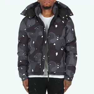 Chaquetas Acolchadas de Invierno para Hombre con Capucha, Impermeables, Estilo Urbano, con Logotipo Personalizado de LUXE ATTIRE INDUSTRY, Relleno de Plumas de Pato y Poliéster, Venta al Por Mayor - Product Image 6