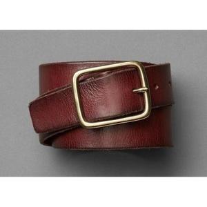 Boucle en acier, ceinture de luxe formelle pour homme, en cuir de vache véritable, fabriquée à la main, style européen, imperméable, confortable, impression par transfert thermique - Product Image 1