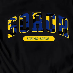 T-shirt personnalisé Sigma Gamma Rho, bleu royal, à manches courtes, avec motif graphique, vêtements personnalisés avec lettres grecques, tenue décontractée d'été - Product Image 4