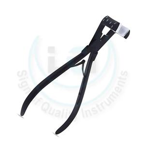 Herramienta de extensión de cabello de superficie plana, alicates de extensión de cinta profesional, alicates de eliminación de extensión de cabello de punta plana de acero inoxidable, herramienta de oropel - Product Image 2