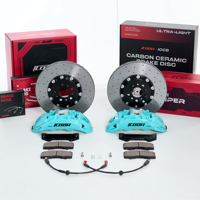 طقم فرامل كربون سيراميك عالي الأداء ICOOH IC6 مقاس R19-R21 380/390/395/400/410 مم لسيارات BMW E46