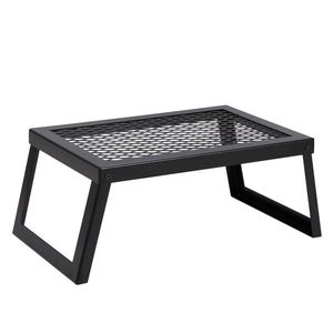 Outdoor Open Flame Cooking Folding Campfire Grilling Rack for <b>Camping</b> Grills - Product Image 1
