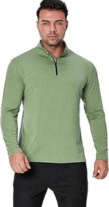 Sudadera Deportiva con Cierre de Cremallera para Hombre |   Camiseta Deportiva Ligera de Secado Rápido con Manga Larga y Cierre Frontal |   Ecológico y Personalizado - Product Image 3