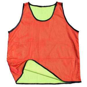 Custom Soccer <b>Training</b> Vest Mesh Football Scrimmage <b>Bib</b> Lightweight Breathable Adult Sports Practice Vest Wholesale - Product Image 4