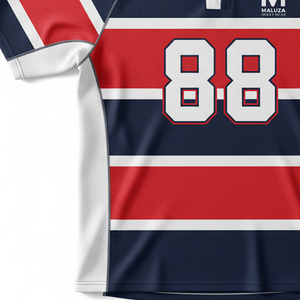 Ensembles d'uniformes de rugby personnalisés imprimés par sublimation à prix d'usine, maillots et shorts de rugby professionnels unisexes, séchage rapide, antibactériens - Product Image 2