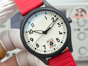 Montre mécanique automatique pour homme, exquise et romantique, de style poker, en céramique noire avec cadran blanc, décontractée et sportive, de luxe pour les affaires - Product Image 2