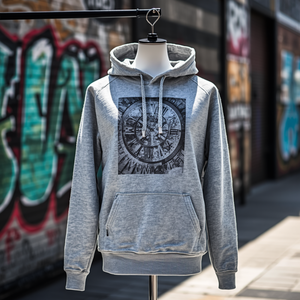 Premium Graphic Hoodie Cotton Fleece Casual Streetwear <b>Pullover</b> Oversized Fashion Sweatshirt OEM Wholesale Supply - Product Image 3