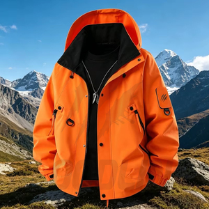 Chaqueta Bomber para Hombre BLOODLINE, Impermeable, Transpirable, Cortavientos, Formal de Invierno, Corte Regular, Exterior de Poliéster, Cierre de Cremallera - Product Image 6