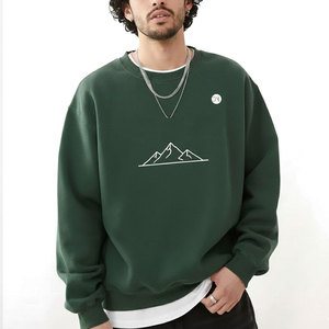 Sweat-shirt épais pour homme, pour un usage quotidien décontracté, avec un design moderne et simple, coupe confortable et sensation de chaleur pour les journées fraîches - Product Image 1
