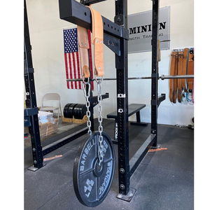 Heavy Duty Non-Slip Weight Lifting <b>Belt</b> Waterproof Breathable Unisex Weightlifting Dip <b>Belt</b> | Custom Logo Leather <b>Belts</b> for Gym - Product Image 3