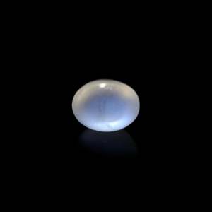 Natural Blue Moonstone Loose Gemstone 6.3 Carat Brilliant Cut Certified Wholesale 4mm - Product Image 2