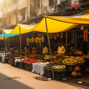 Lona Impermeable Premium de Alta Resistencia para Puestos, Lona para Puestos para Todas las Estaciones con Esquinas Reforzadas para Mercados al Aire Libre - Product Image 3