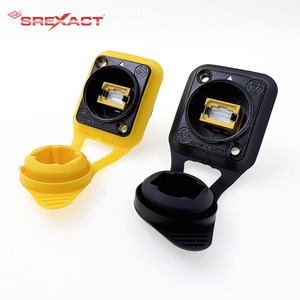 Adaptador de Fibra Óptica Amarillo SREXACT, Conector LC Tipo Snap-On - Product Image 2