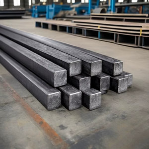 Barres rondes, carrées et plates en acier MS laminé à chaud, barres en acier au carbone pour la construction, la fabrication, l'usinage CNC et l'industrie - Product Image 3