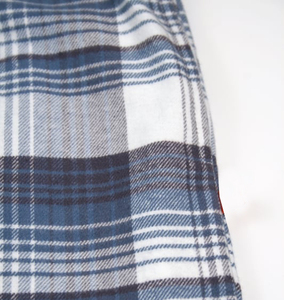 Pantalon de pyjama en flanelle décontracté unisexe, service OEM avec logo personnalisé, haute qualité, respirant, fermeture à cordon - Product Image 2