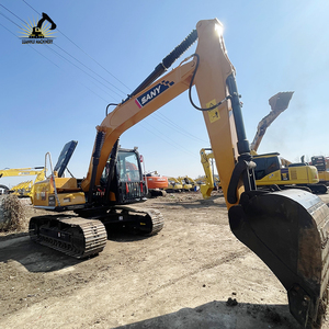 Excavatrice sur chenilles robuste d'occasion Sany SY155C avec moteur Isuzu et hydraulique Kawasaki pour travaux de construction, d'exploitation minière et routiers - Product Image 4