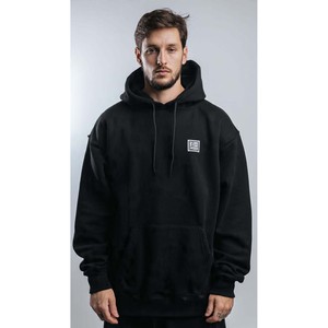 Sweat-shirt à capuche pour homme, color-block orange, respirant, OEM, coupe oversize, manches classiques, avec poche, décontracté, tricoté, 100% coton, vente en gros - Product Image 6