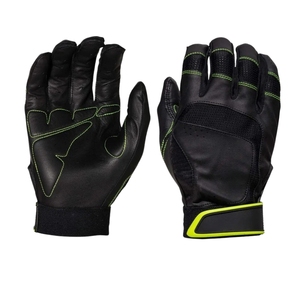 Guantes de Béisbol de Cuero Estilo Profesional con Cierre de Gancho y Bucle que Ofrecen un Control de Swing Mejorado, Ajuste y Durabilidad para Jugadores Serios - Product Image 3
