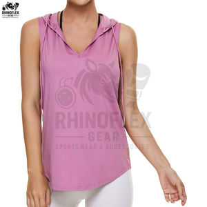 Camiseta Deportiva con Capucha para Mujer, Venta al por Mayor, Camiseta Deportiva con Capucha de Secado Rápido y Cómoda - Product Image 6