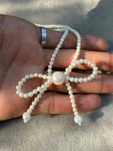 Multi Strand Freshwater <b>Pearl</b> Necklace Layered <b>Pearl</b> Choker Bridal Statement Jewelry <b>Set</b> Custom Wholesale B2B Supply - Product Image 3
