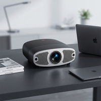 Projecteur LCD intelligent, usine source, WiFi, Android, autofocus, correction automatique de la distorsion trapézoïdale, OEM, ODM, logo personnalisé pour réunions et éducation