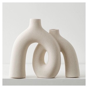 ชุดแจกันเซรามิกงานฝีมือ - ของตกแต่งหินเผาสมัยใหม่ ขายส่ง - Product Image 1