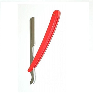 Navaja de Afeitar Turca Clásica/Modernas con Mango de Plástico y Hoja de Acero Inoxidable, 6 Opciones de Color para Afeitar Cuerpo y Rostro - Product Image 5
