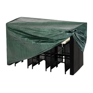 Waterproof PE Tarpaulin Outdoor Furniture Cover with Custom Size and Design - Product Image 4