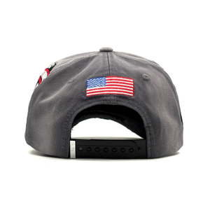 หมวกเบสบอลแบบ Snapback 5 ชิ้นส่วน ปักโลโก้ ขอบแบน ผ้าแคนวาส ผ้าฝ้าย รับผลิตตามสั่ง ขายส่งจากโรงงานโดยตรง OEM ODM - Product Image 5