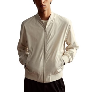 Custom Plus Size Men's Baseball Bomber <b>Jacket</b> Winter Private Label Logo Embroidery <b>Thin</b> Canvas High Street <b>Waterproof</b> Reversible - Product Image 5