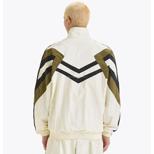 Survêtements d'entraînement blanc deux pièces vêtements de sport survêtement vêtements sport hommes survêtement survêtements ensemble de tenue - Product Image 6