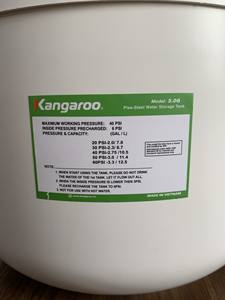 Système de filtre à eau RO électrique de haute qualité avec réservoir de stockage en plastique Meilleur prix 4.0G 3G 4.5G 5G Réservoir sous pression - Product Image 4