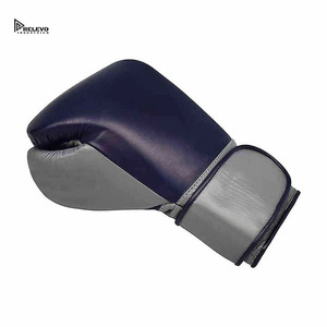 Gants de boxe Relevo à lacets en cuir PU respirant de haute qualité pour adultes unisexes, emballage personnalisable - Product Image 5