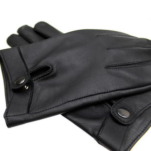 Gants de conduite et de voyage de luxe pour femmes en cuir PU, respirants, à doigts complets, avec fermeture éclair, fabriqués au Pakistan 2026 - Product Image 3