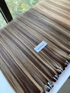 Weft Human Hair Blonde, Brown and <b>Piano</b> Colors Factory Price No Middleman Humano Original Worldwide Shipping - Product Image 6