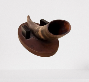 Lámpara de Mesa Eléctrica de Cuerno de Búfalo de Estilo Moderno y Rústico para Decoración del Hogar, Bodas y Restaurantes - Product Image 1