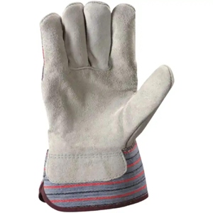 Guantes de Trabajo de Cuero Vacuno de Primera Calidad, Resistentes, Suaves y Cómodos, con Reflectores de Seguridad para Uso General - Product Image 1