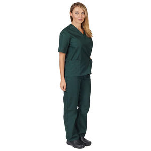 Stretch Fit Medical Scrubs <b>Set</b> Premium Unisex <b>Doctor</b> Nurse Hospital Surgical Uniform Jogger Pants Top Custom Logo Supply - Product Image 1