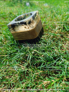 Quemador de Incienso Madkhan de Madera Inspirado en la Herencia con Copa de Resina de Oud para un Aroma Árabe Profundo, para Áreas de Bienestar en el Hogar y Tradición del Ramadán - Product Image 3