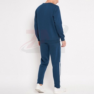Conjuntos Deportivos de Felpa de Algodón para Hombre 2026, Trajes Deportivos Personalizados con Chaqueta Cortavientos y Cremallera Completa con Logotipo Impreso Personalizado - Product Image 5