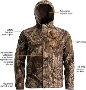 Hunting <b>jacket</b> with Multi <b>Utility</b> Pocket Design - Product Image 4