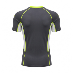 Ensemble de vêtements de sport pour hommes, t-shirt et short de course, ensemble de fitness pour la salle de sport, entraînement, séchage rapide, léger, maille respirante, performance - Product Image 2