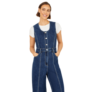 Mono vaquero para mujer, ropa de moda, fabricante mayorista OEM ODM - Product Image 1