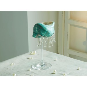 Industry trending sea shell & glass wine glass excellent choice for event decor stylish gift for wine lovers and collector - Product Image 5