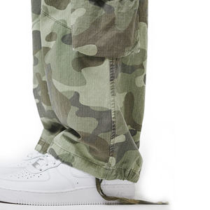 Pantalones Cargo de Camuflaje Verde Personalizados, Resistentes, Teñidos, Estilo Urbano, de Pierna Ancha, Tácticos, para Hombre, de Algodón, Sarga, Lona, Fabricante OEM - Product Image 6