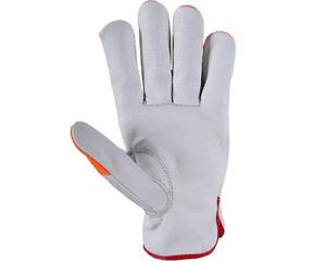 Gants de mécanicien industriels en cuir haute résistance pour l'assemblage, la conduite, le pétrole et la coupe du bois - Product Image 6