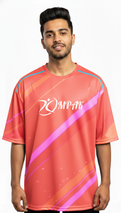 Camiseta Sublimada Extra Grande para Hombre, Estilo Urbano, Casual, Holgada - Product Image 3