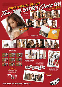 [Álbum Original Coreano] TWICE - Ten the Story Goes on (Versión Cast) - Product Image 3